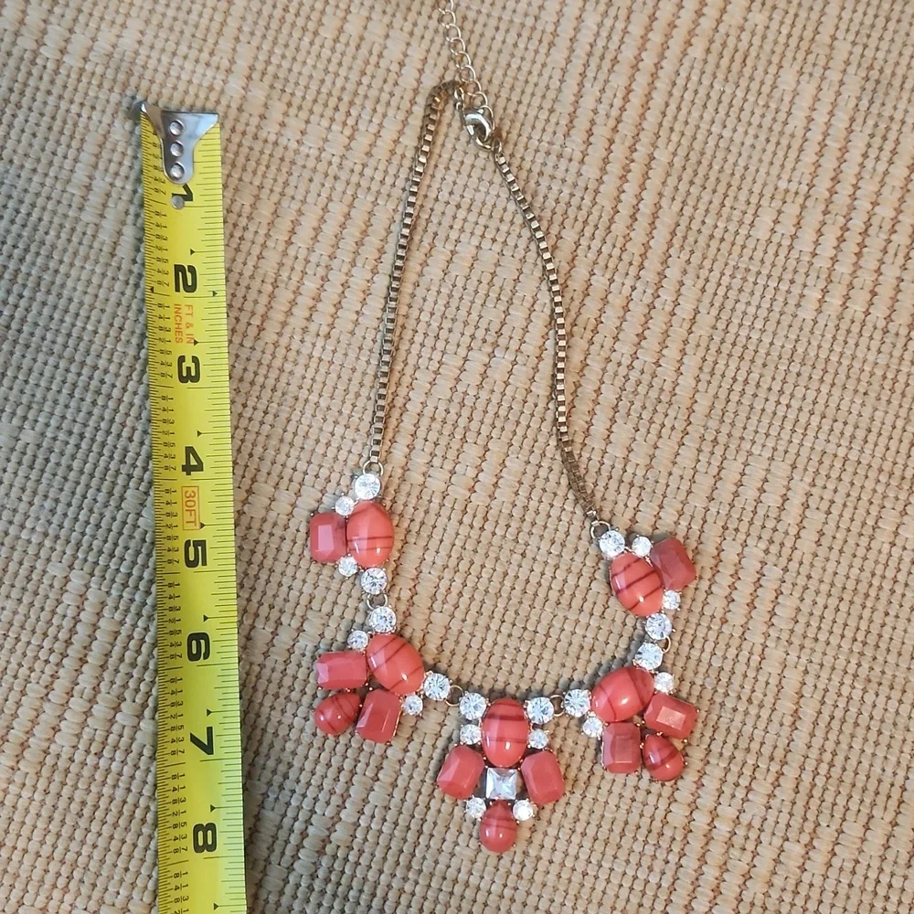Orange/Red Fun Necklace - Picture 7 of 7
